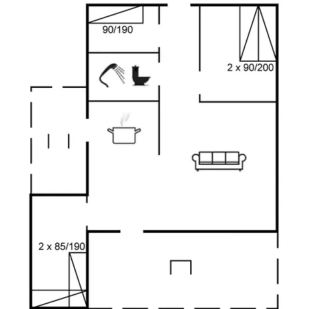 Maya - 900m From The Sea By Interhome Сasa de vacaciones Gilleleje